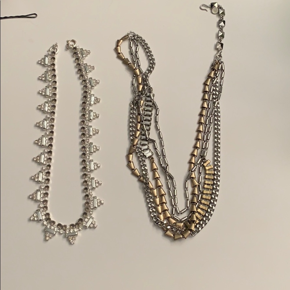 Statement Necklace With Removable Piece - image 4